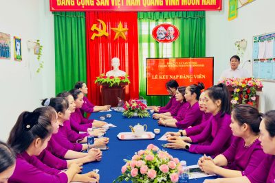 LỄ KẾT NẠP ĐẢNG VIÊN